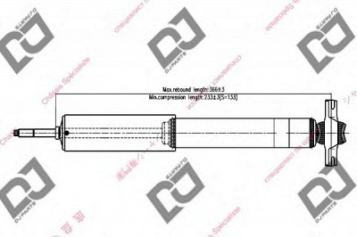 DJ PARTS ds1057gt -  Амортизатор